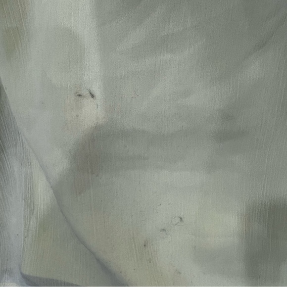 H&M Conscious Collection Beaded Yellow-Green Chiffon Maxi Dress Women’s Sz 8 NWT - Picture 13 of 13